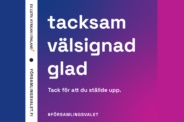 orden tacksam, välsignad och glad på lilafärgad botten.