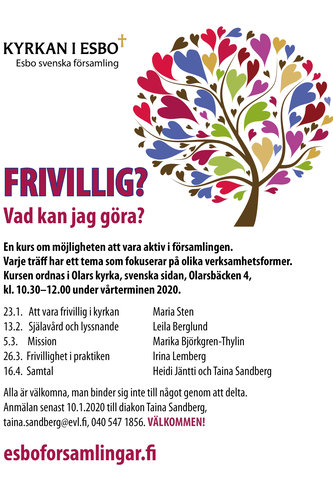 Frivillig? Vad kan jag göra?