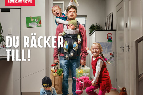 Gudstjänst med små och stora