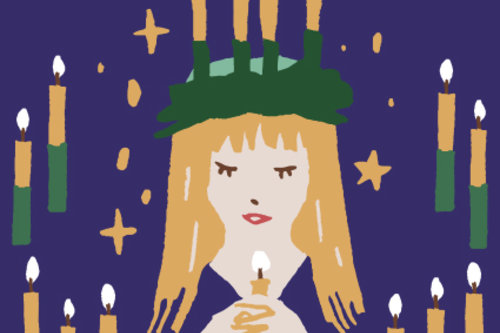 Kröningsfest för Esbo Lucia 2018 Kröningsfest för Esbo Lucia 2018