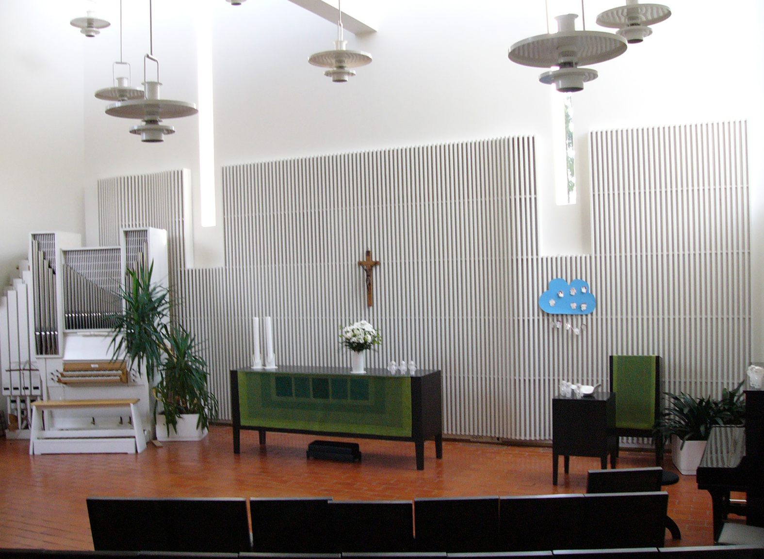 Högmässa Olars kyrka.