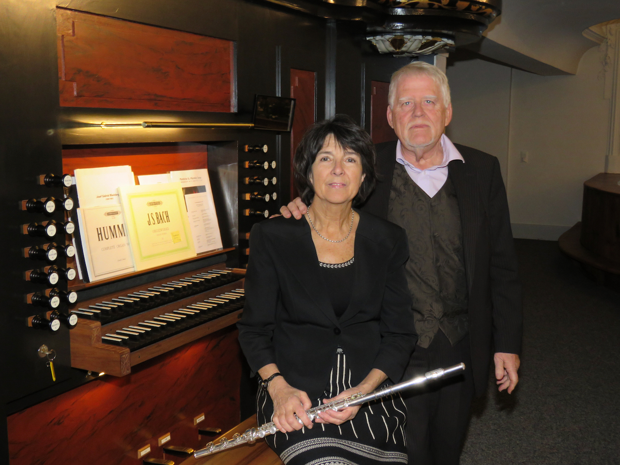 Musik i sommarkvällen; FLÖTENORGEL; Olivier Eisenmann, orgel; Verena Steffen, flöjt (Schweiz)