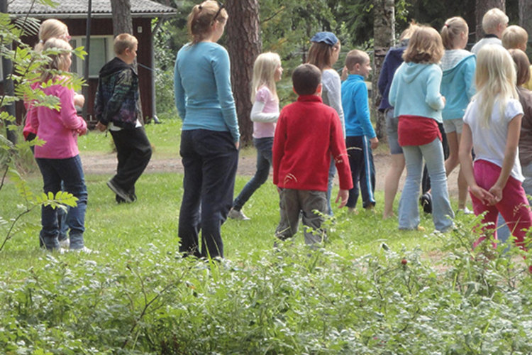 Barnläger på Mataskär