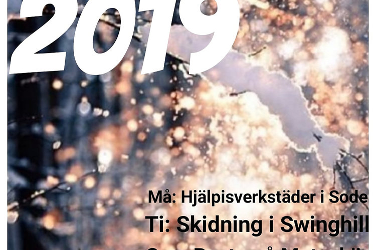 Sportlovsprogram 2019