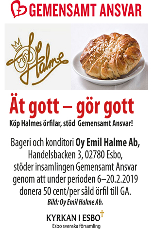 Köp Halmes örfilar, stöd Gemensamt Ansvar!