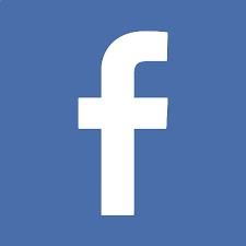 Blå bakgrundsfärg och bokstaven f som är logotypen för Facebook.
